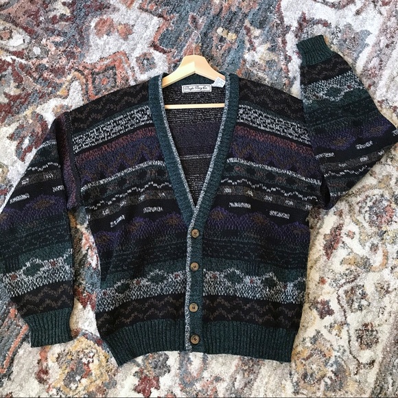 Bugle Boy Co. Sweaters - 🌿RARE Bugle Boy Co. Vintage Oversized Cardigan